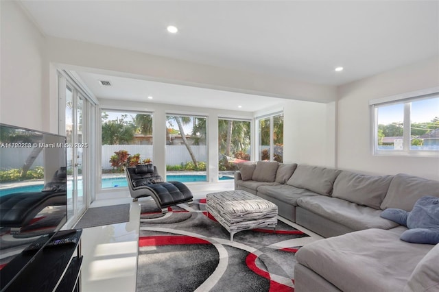 view of living room