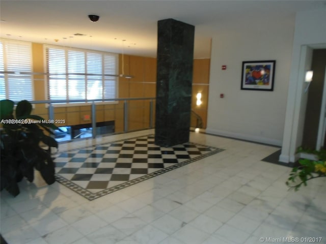 view of building lobby