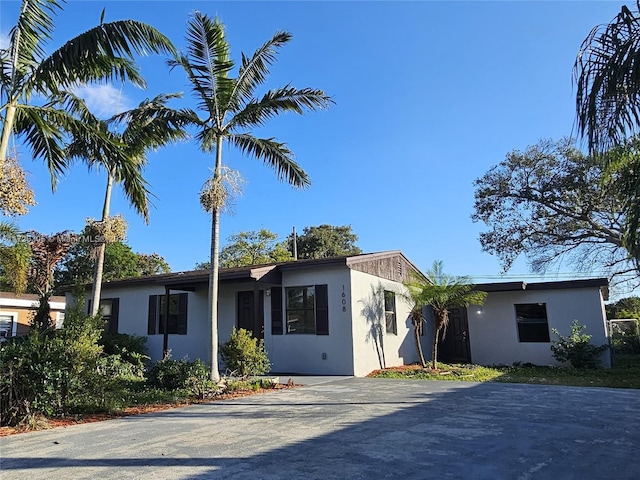 view of ranch-style house