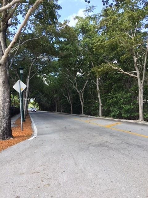 view of road