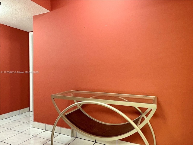 5900 SW 127th Ave Unit 3218, Miami, FL 33183 - interior space with light tile patterned flooring and a textured ceiling