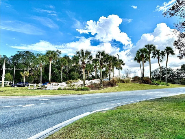 view of road