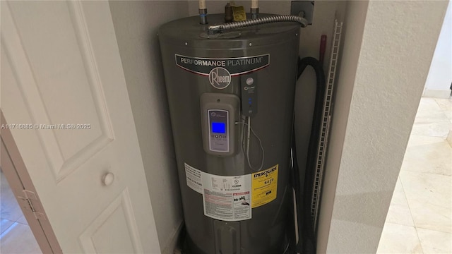 details with water heater