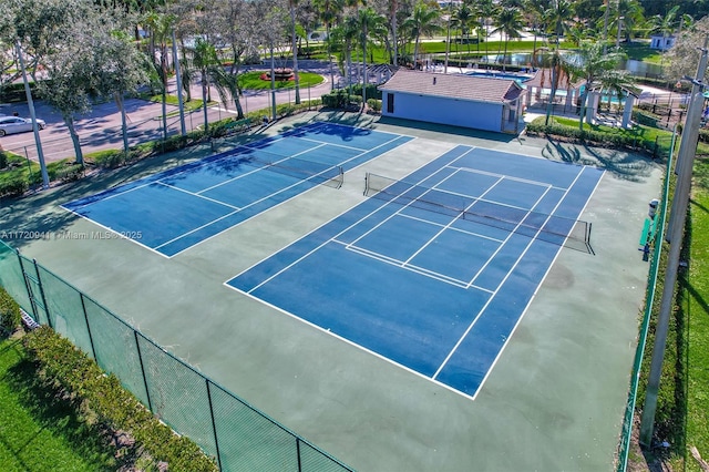 view of sport court featuring basketball court