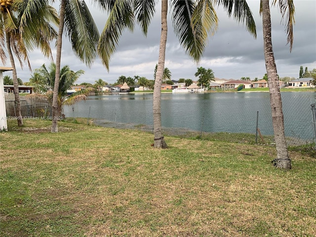 view of water feature