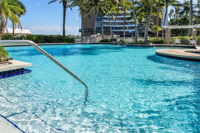 view of swimming pool