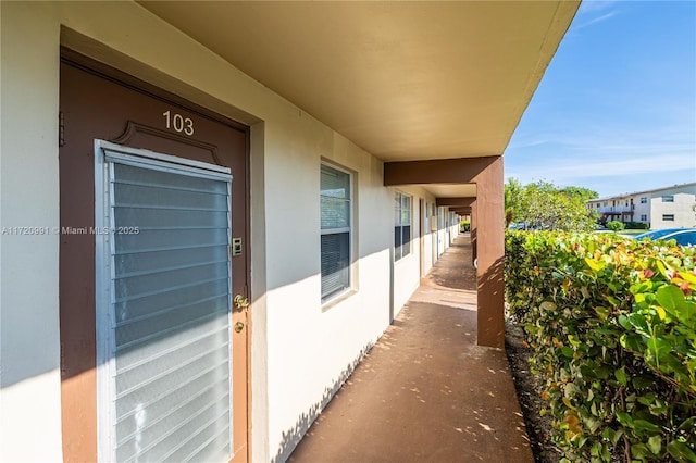 view of property entrance