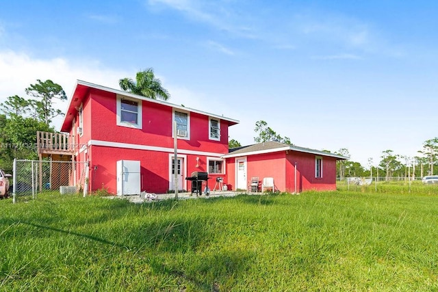 view of back of property