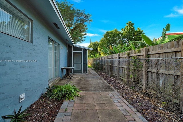 exterior space featuring a patio