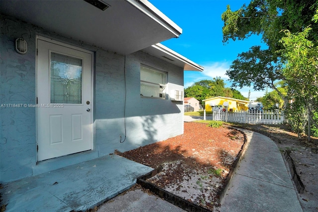 view of property entrance