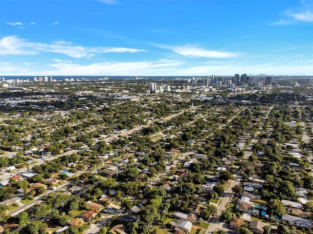 aerial view