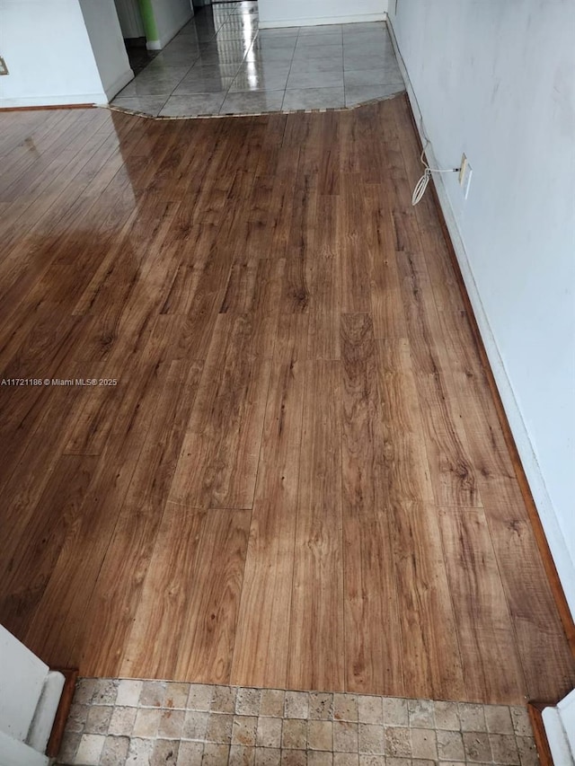 interior details featuring wood-type flooring