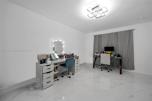 571 Raven Ave, Miami Springs, FL 33166 - office space with marble finish floor and baseboards