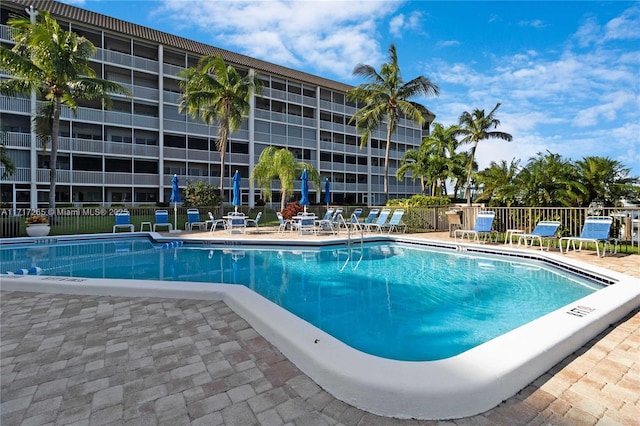 410 N Federal Hwy Unit 216, Deerfield Beach, FL 33441 - community pool featuring a patio area