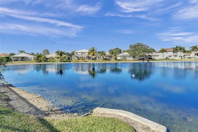 property view of water