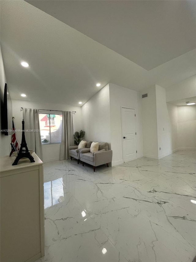 view of unfurnished living room