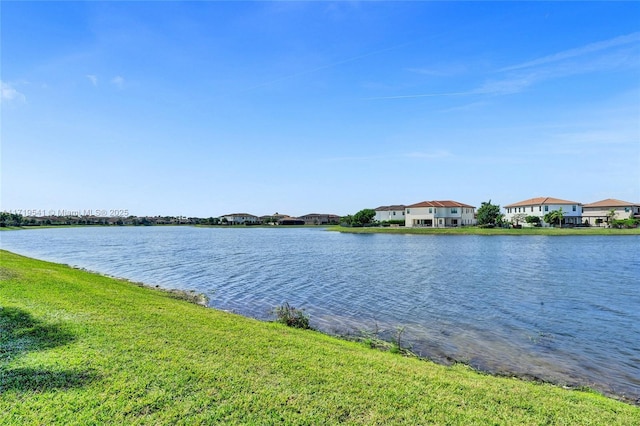 property view of water