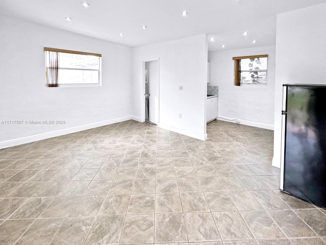 view of unfurnished living room