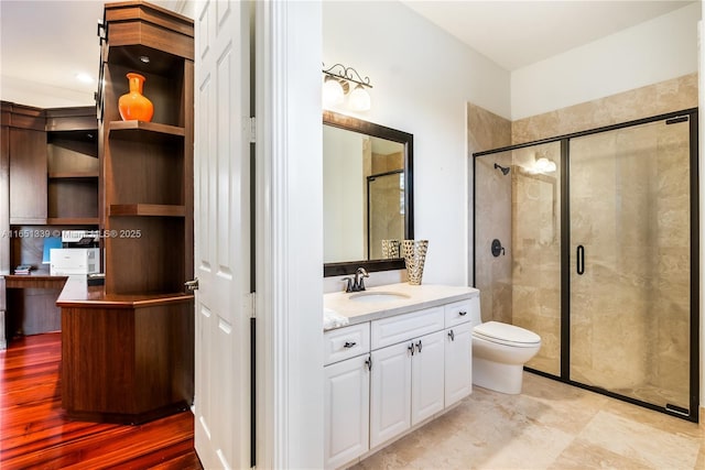 14403 S Jockey Cir S, Davie, FL 33330 - bathroom featuring vanity and a shower stall