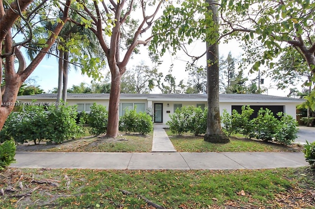 view of ranch-style home