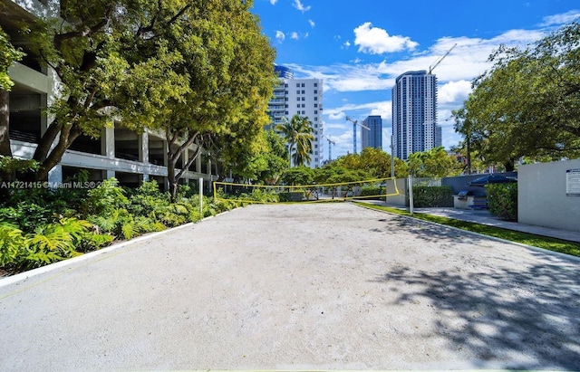 view of property's community featuring volleyball court