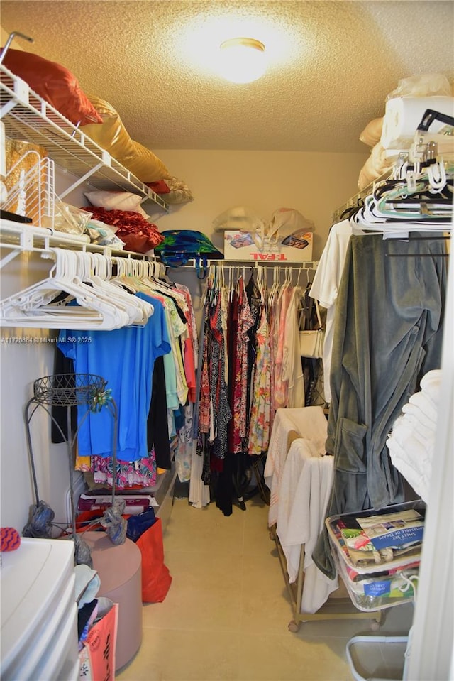 view of spacious closet