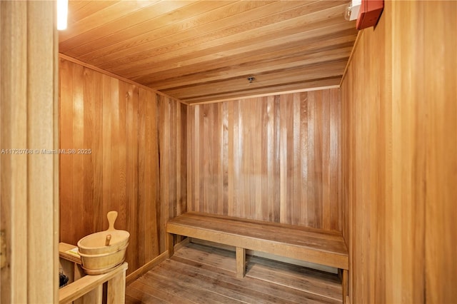 view of sauna / steam room