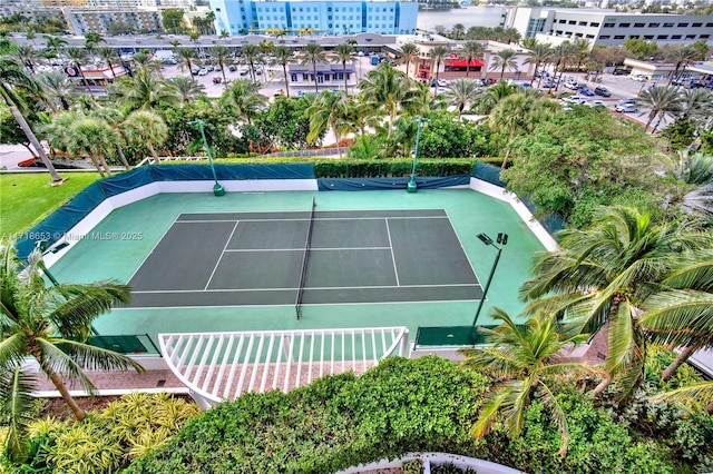 view of sport court