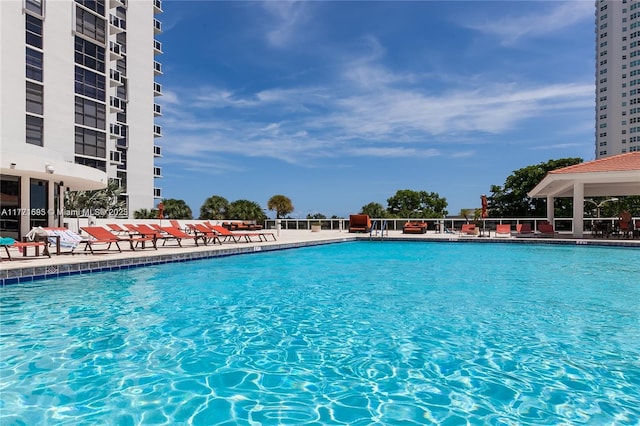 view of swimming pool