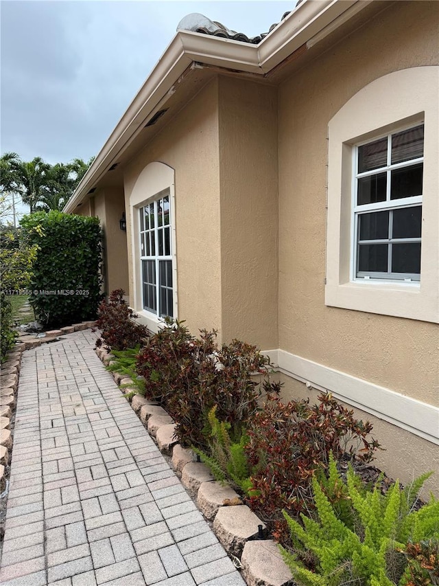 exterior space with a patio area