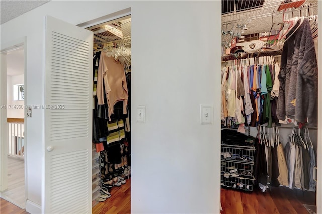 view of closet