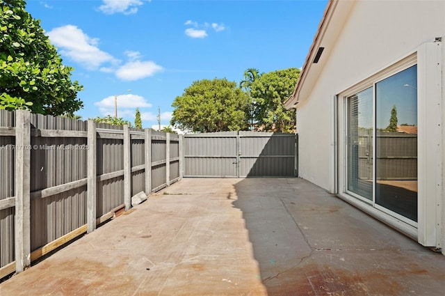 view of patio