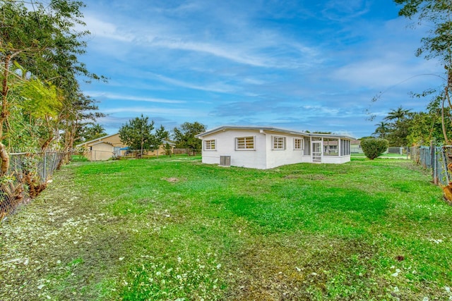 view of yard