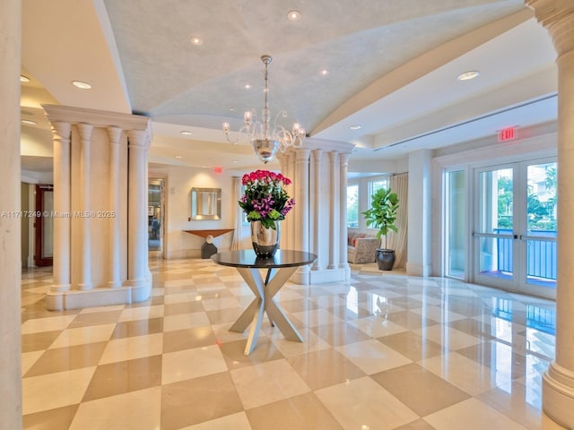 view of building lobby