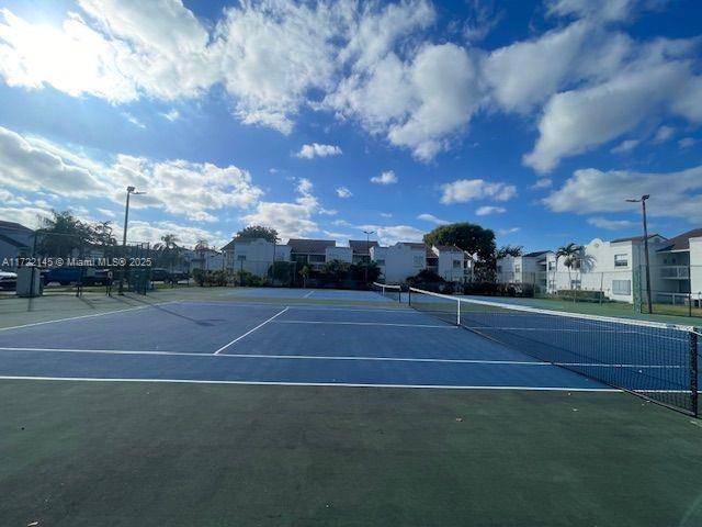 view of sport court