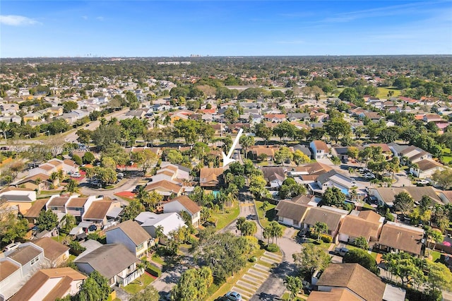 aerial view