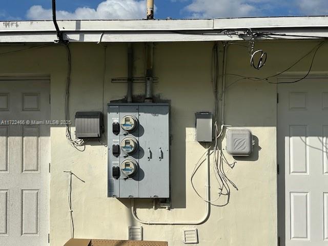 view of utility room