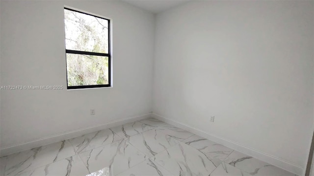 unfurnished room with a healthy amount of sunlight