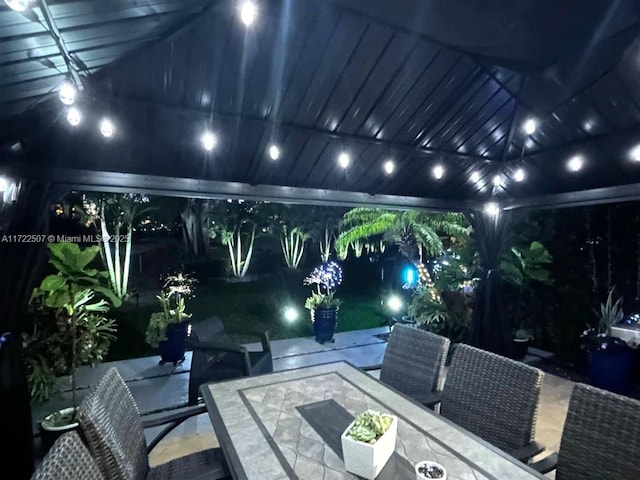 view of patio / terrace with outdoor dining space