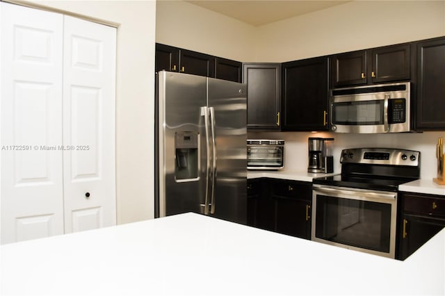 kitchen featuring stainless steel appliances