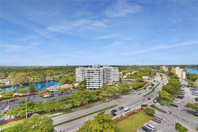 1351 NE Miami Gardens Dr Unit 1025E, Miami, FL 33179 - drone / aerial view of a large body of water and apartment complex
