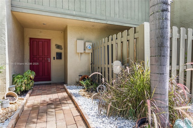 view of property entrance