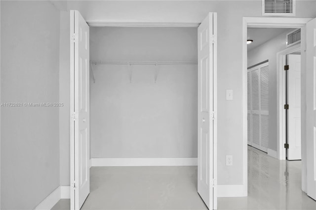 view of closet