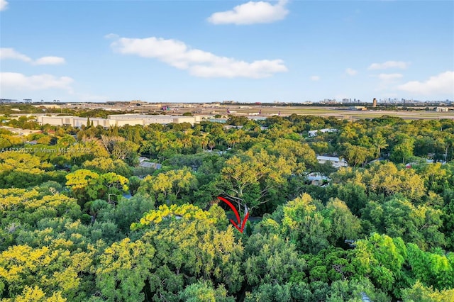 1511 SW 30th Pl, Fort Lauderdale, FL 33315 - aerial view of property and surrounding area with a forest