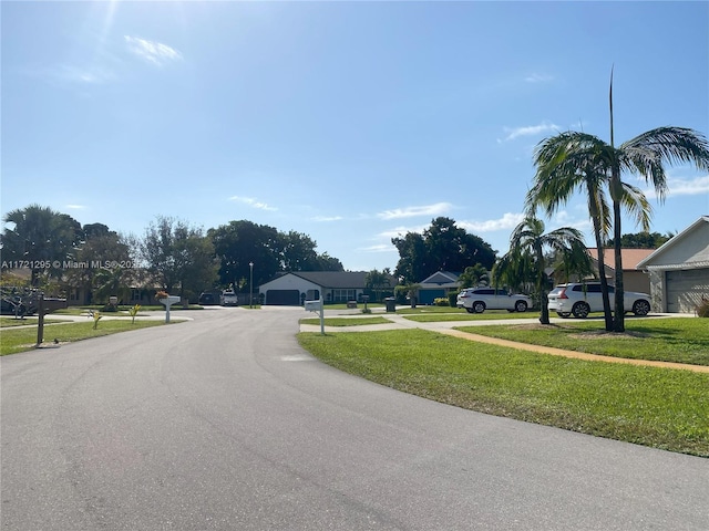 view of road