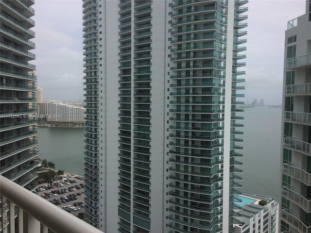 170 SE 14th St Unit 2408, Miami, FL 33131 - exterior space with a water view