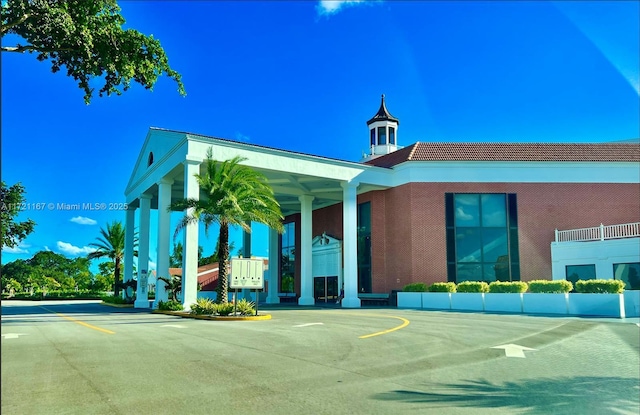 view of sport court