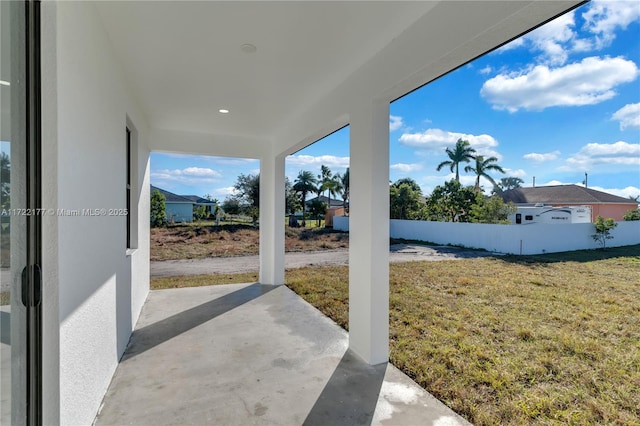 view of patio / terrace