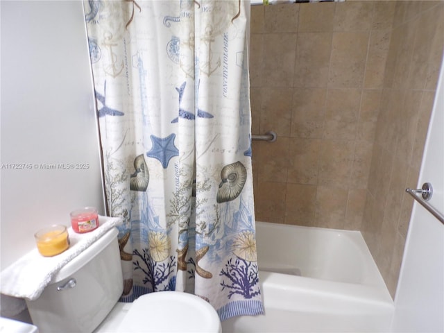3010 Marcos Dr Unit R412, Aventura, FL 33160 - bathroom with toilet and shower / bath combination with curtain