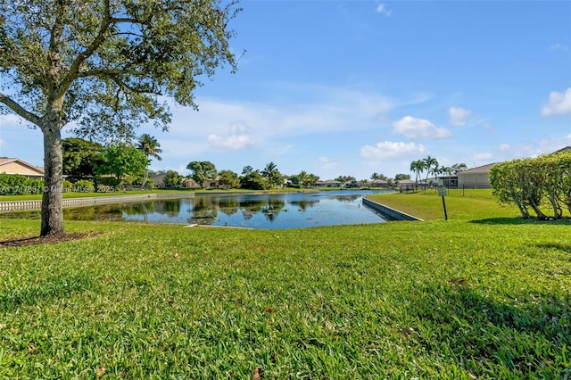 property view of water